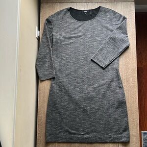 NWOT Theory 3/4 Sleeve Pull on Shift Vinsa Tayci Dress